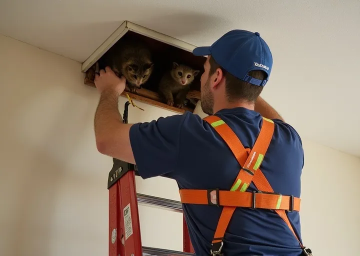 Safe Roof Cavity Access Moores Pocket